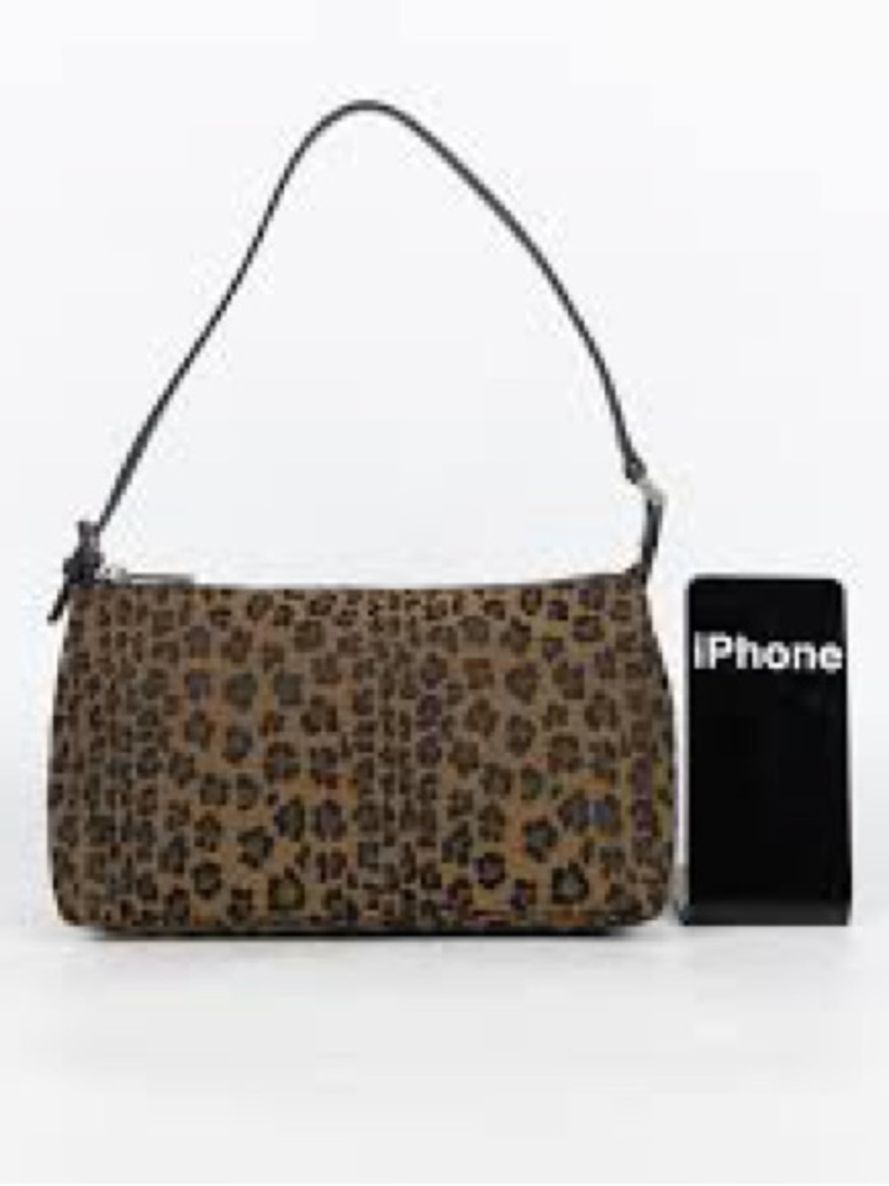 FENDI Leopard Print BAGUETTE Bag